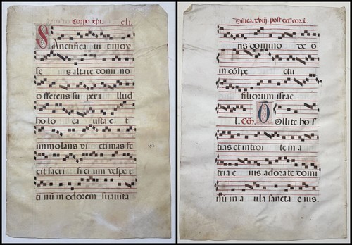 Antifonario pergamena - antifonario,