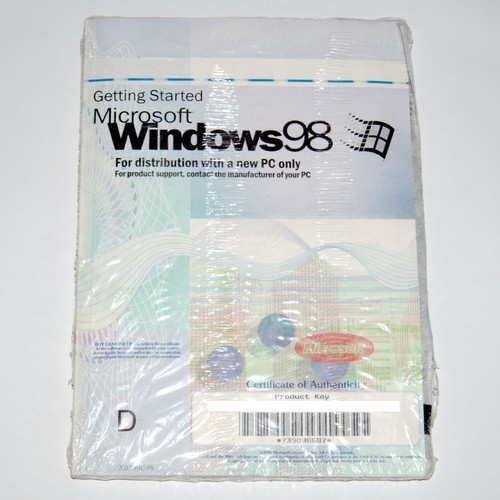 Microsoft windows inglese - 98,