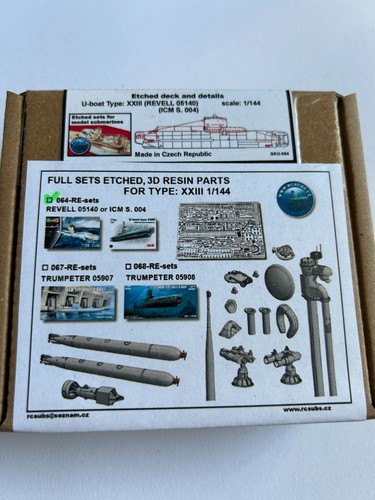 Boat type xxiii revell - type,