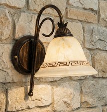 Applique in ferro battuto a 1