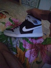 Air Jordan Mid 1 Men/women Uomo/donna bianche e rosse EUR 42.5 Red and White