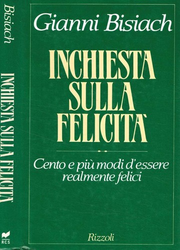 Inchiesta sulla felicità - .,