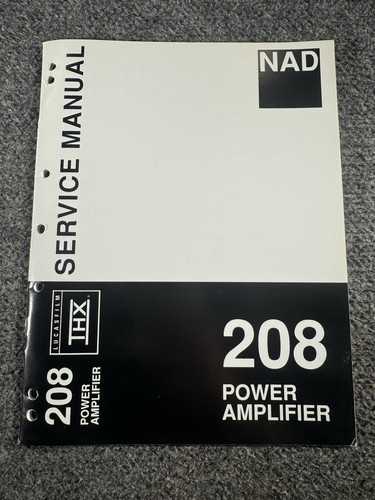 Nad 208 thx amplificatore - nad,