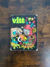 Diario Vitt 1976 - 1977 - Diario Scolastico Vintage Usato con Scritte