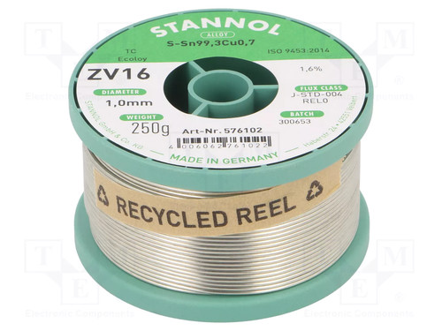 Sn99 3cu0 1mm - sn99,3cu0,7, lega
