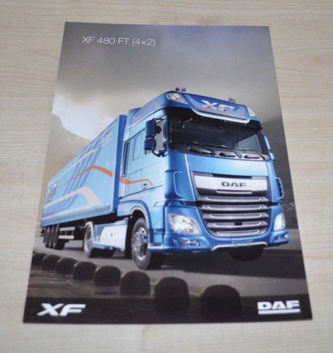 Brochure depliant camion - , daf