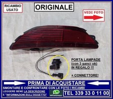 FARO FANALE FENDINEBBIA POSTERIORE SINISTRO GRANDE PUNTO MITO YPSILON MUSA