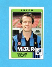 PANINI CALCIATORI 1984-85-Figurina n. 127- BRADY -INTER-NEW VELINA