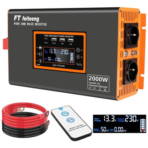2000w 4000w inverter 12v 220v - 2000w/4000w,