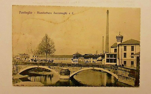 Cartolina pontoglio brescia - cartolina,