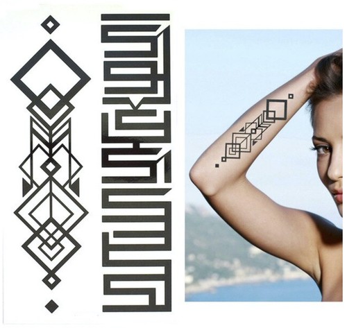 Tatuaggio temporaneo tribale - tatuaggio,
