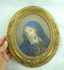 ANTICA CORNICE OVALE STAMPA