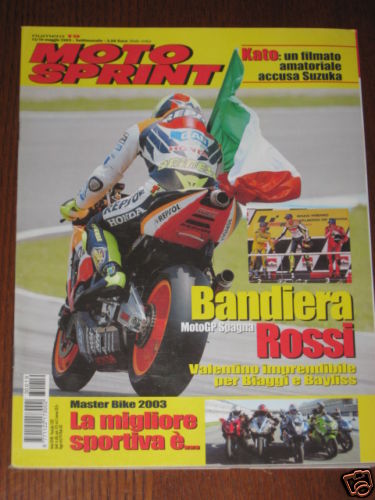 Motosprint 2003 valentino - motosprint,