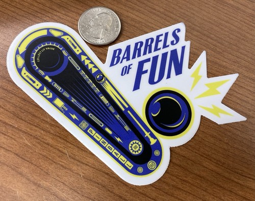 Adesivo flipper barili - barili, di