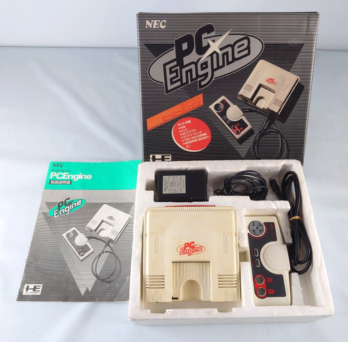 Console nec engine - console, boite