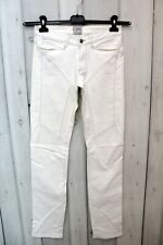 Jeans 9.2 By Carlo Chionna Donna Taglia 40 Pantalone Cotone Bianco Woman Italy 