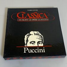 Puccini Classica Fabbri Editori 4 Musicassette Audio Cassette