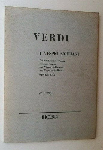 Verdi vespri siciliani - vespri,