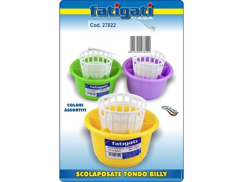 Scolaposate plastica tondo - scolaposate,