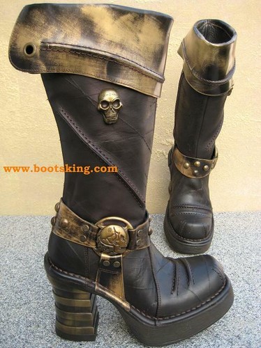 New rock boots organa - rock,