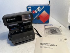 Polaroid 636 Close-Up NUOVA fotocamera istantanea vintage da collezione