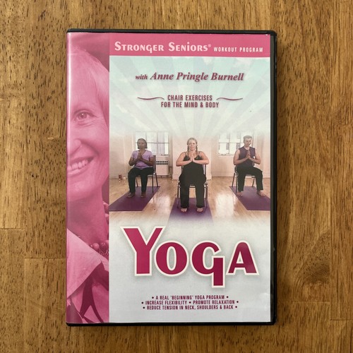 Stronger seniors yoga dvd - seniors,