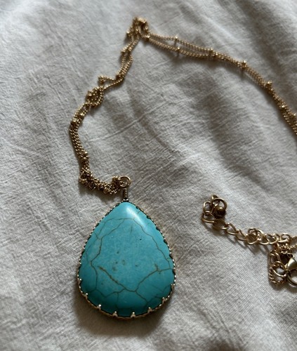 Collana con goccia - di, lacrime