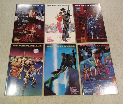 Nick fury shield - fury, books