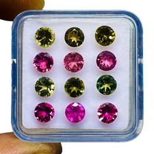 12 Stück Natürlich Turmalin