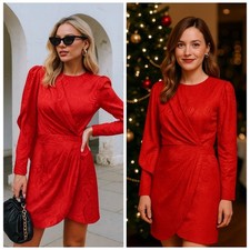 Ronny Kobo Mini Abito Rosso