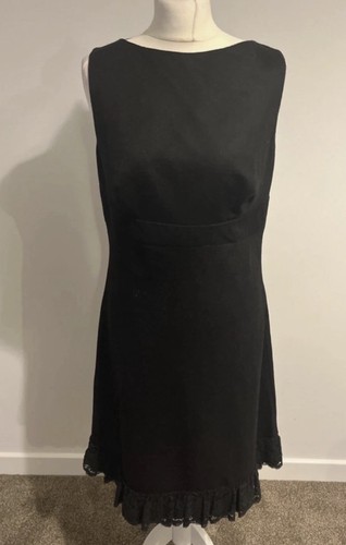 Abito nero red valentino - valentino, 44