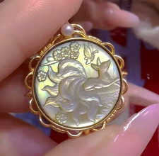 Ciondolo spilla cammeo