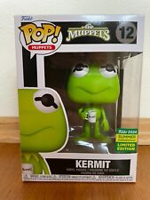 Funko Pop! Muppets 12 ⦿ Kermit (con tazza da tè) ⦿ 2024 Summer Con. ⦿ nuovo di negozio confezione originale