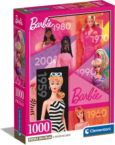 Puzzle barbie anni 1000 - puzzle,
