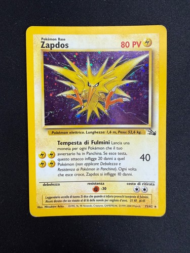 Pokemon zapdos fossil - 15/62,
