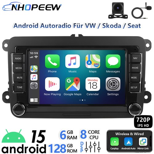 Carplay kam 128g autoradio - kam, 6+128g