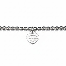 Ciondolo cuore argento Tiffany