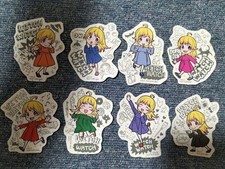 WITCH WATCH 8 adesivi set