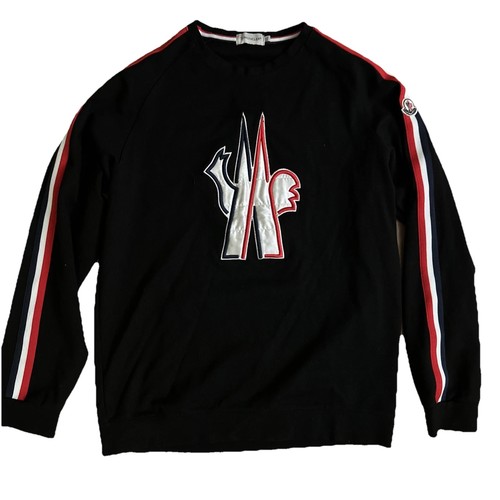 Moncler felpa grande logo - grande,