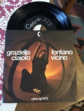 GRAZIELLA CIAIOLO    “ LONTANO VICINO “ ITALY’72 UN DISCO PER L’ESTATE’72