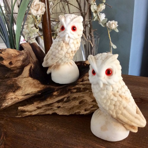 Alabaster stone horned - 2,