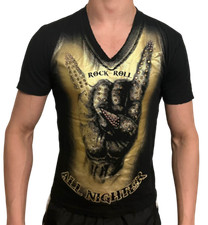 "T-shirt nera Hard8 nuovissima