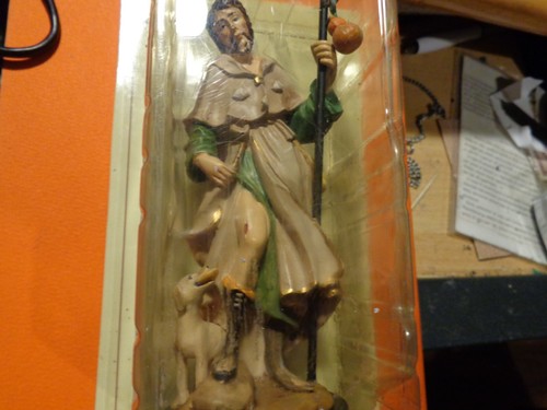 Statua san rocco 13 in - statua,  cm