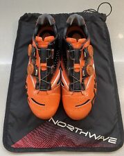 NORTHWAVE EXTREME TECH PLUS Arancione Fluo taglia 40 - Scarpe bici da corsa