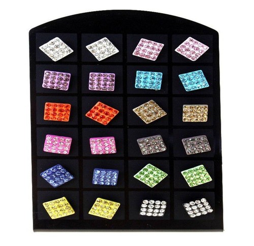 Paio orecchini emeco strass - emeco,