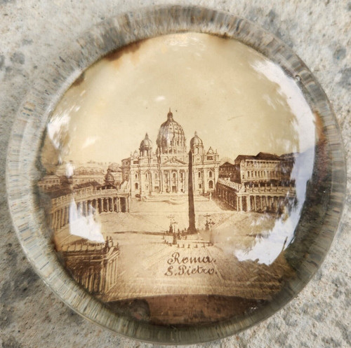 Antico fermacarte vintage roma - vintage,