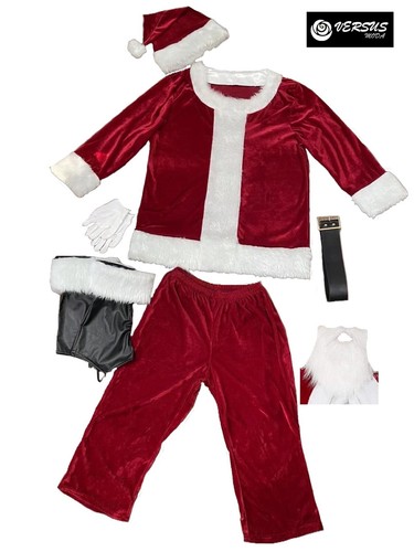 Vestito costume babbo natale - babbo, 7