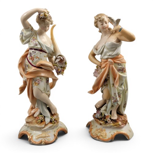 Volkstedt coppia figure - coppia, di
