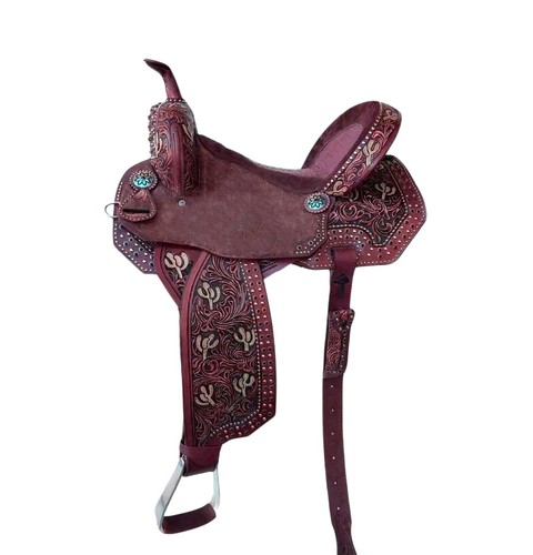 Sella western barrel pelle - sella,