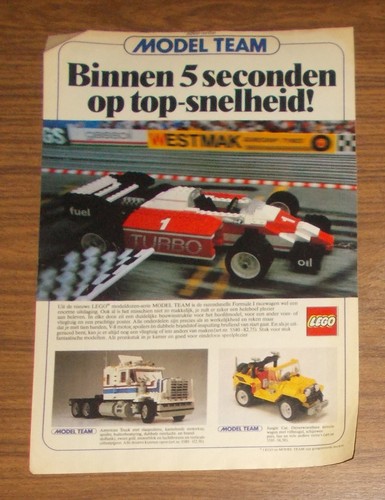 Rara pubblicità lego system - rara,